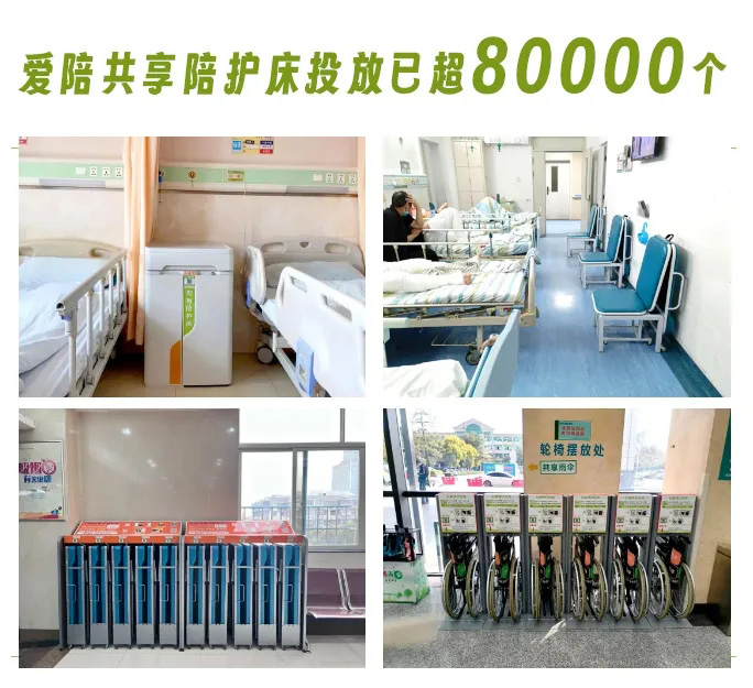 共享陪護(hù)床已投放超80000臺,醫(yī)院引進(jìn)愛陪共享產(chǎn)品好評如潮